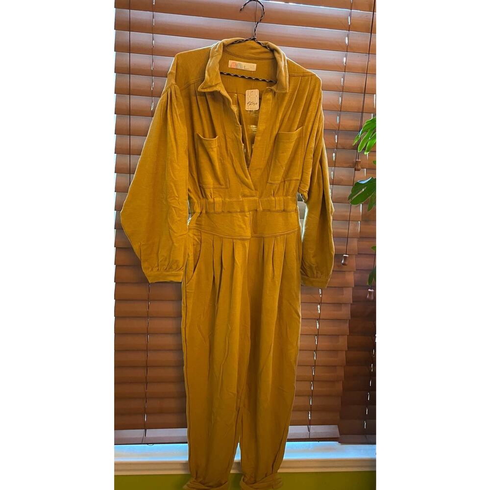 Free People's Faye One Piece in Gold: XS - Picture 3 of 6